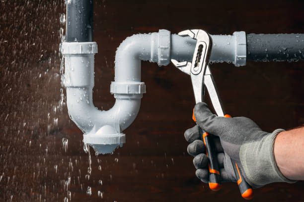 Professional Leak Detection technician working in Wapella, IL
